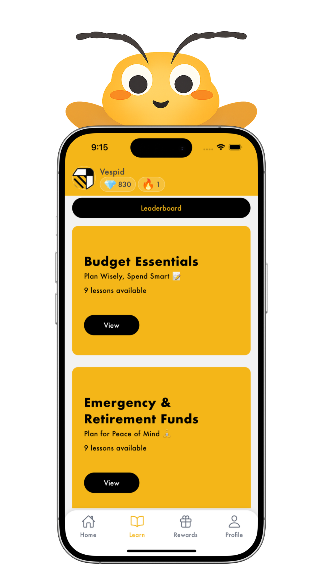 Vespid financial topics